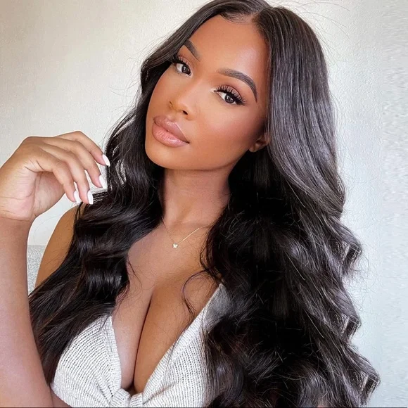 ? 22” BLACK BODY WAVE LACE FRONT WIG *NEW*

?? MAYCAT Body Wave 22 Inch Lace Front Wig - 100% Brazilian  main image 4